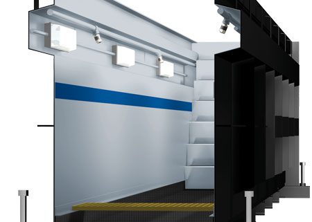BM60 prefabricated inspection pit - 3D illustration